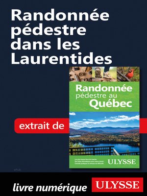 cover image of Randonnée pédestre dans les Laurentides